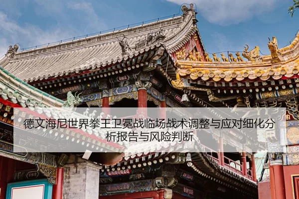德文海尼世界拳王卫冕战临场战术调整与应对细化分析报告与风险判断
